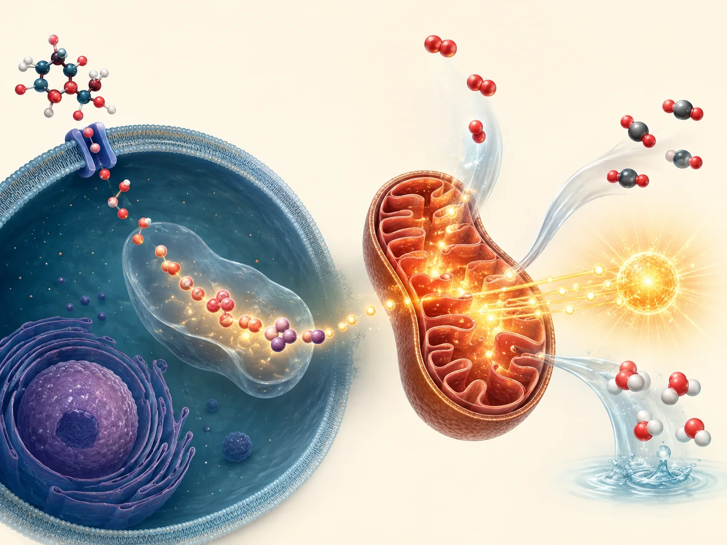 Illustration zu Zellstoffwechsel und Energie